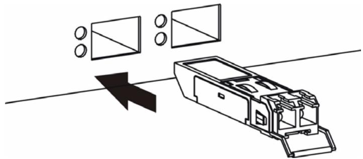 ZYXEL GS-1524 - Transceiver Installation - 1