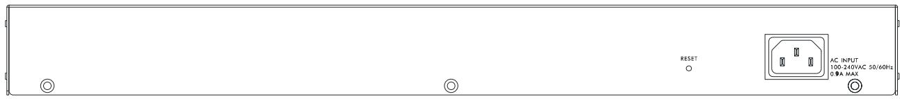 ZYXEL GS-1524 - Rear Panel - 1