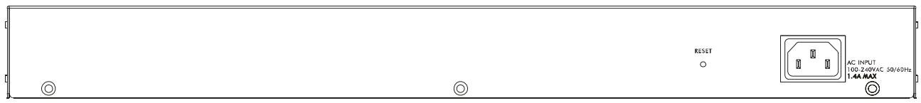 ZYXEL GS-1524 - Rear Panel - 2