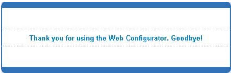 ZYXEL GS-3012F - Logging Out of the Web Configurator - 1