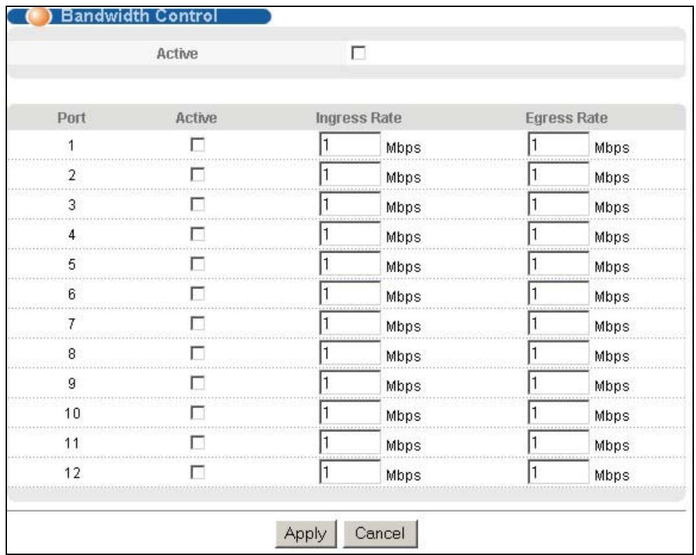 ZYXEL GS-3012F - Introduction to Bandwidth Control - 1