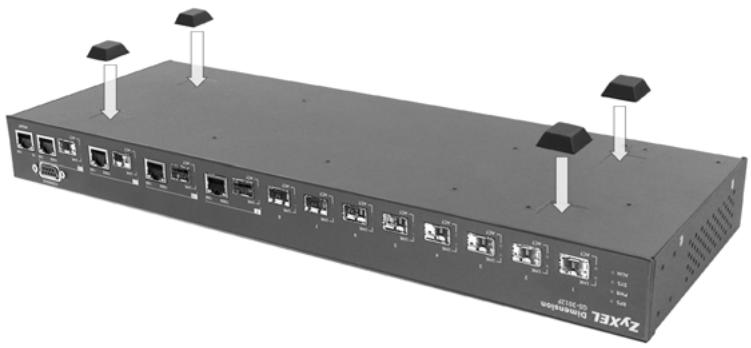 ZYXEL GS-3012F - Desktop Installation Procedure - 1