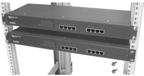 ZYXEL GS-4012F - 安裝於標準機架上 - 2