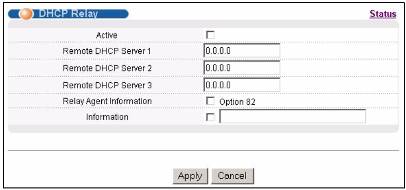 ZYXEL GS-4024 - Configuring DHCP Relay - 1