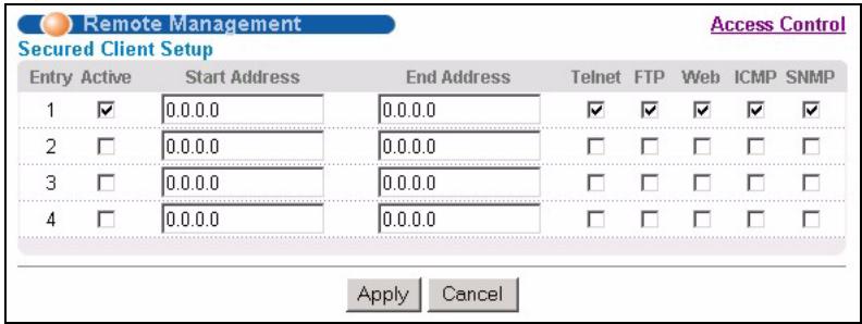 ZYXEL GS-4024 - Remote Management - 1