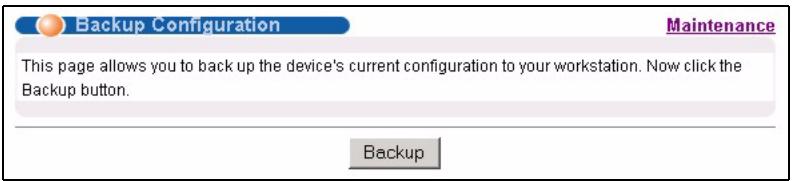 ZYXEL GS-4024 - Backing Up a Configuration File - 1