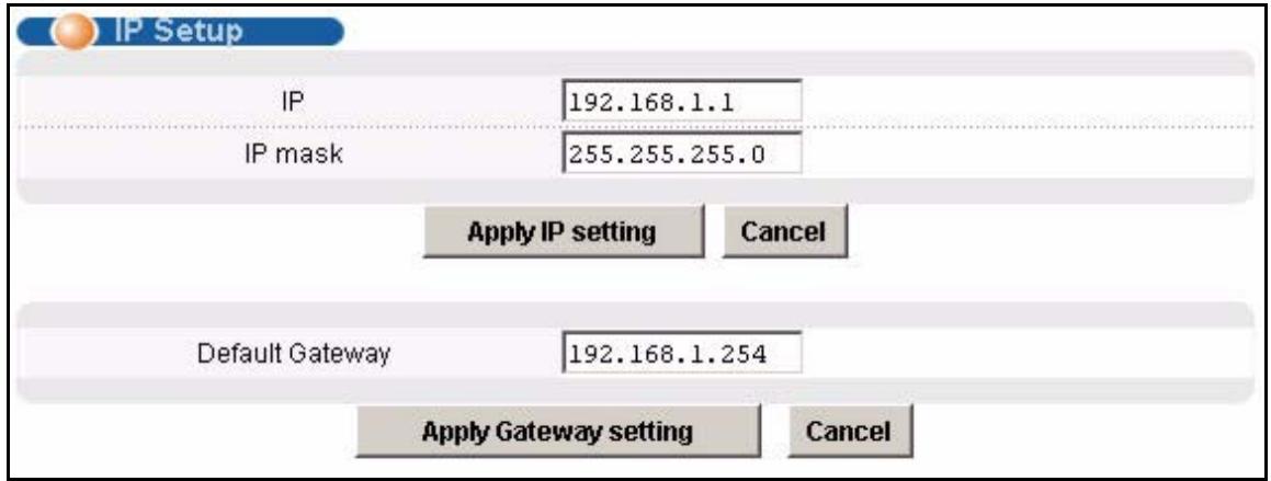 ZYXEL IES-1248-51 - CHAPTER 14 IP Setup - 1