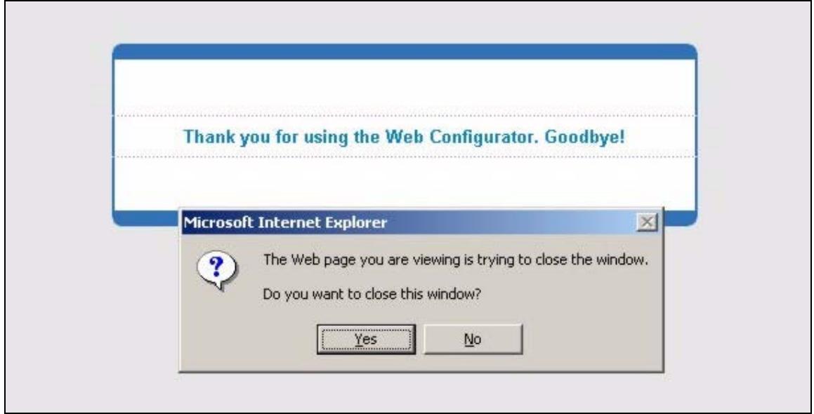 ZYXEL IES-1248-51 - Logging Out of the Web Configurator - 1