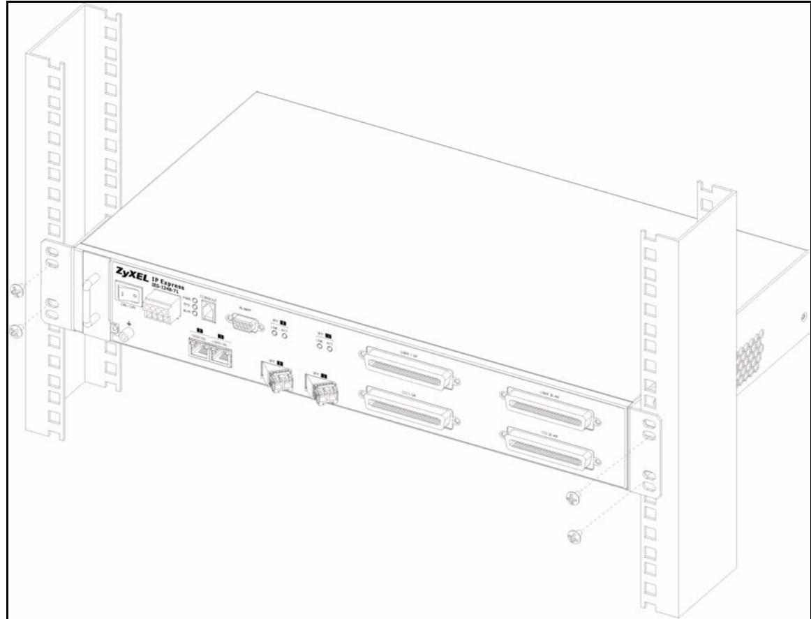 ZYXEL IES-1248-51 - Rack-Mounted Installation Procedure - 2
