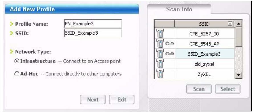 ZYXEL M-302 - Creating and Using a Profile - 2