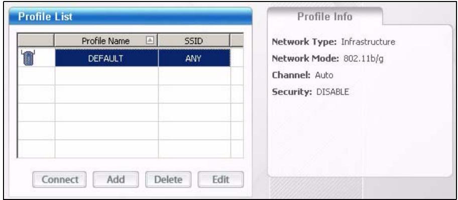 ZYXEL M-302 - Creating and Using a Profile - 1