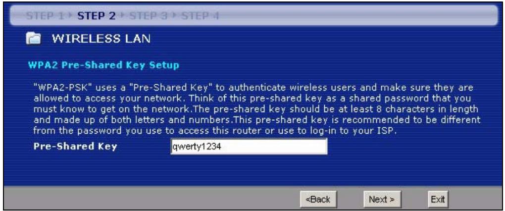 ZYXEL NBG-334W - Extend (WPA-PSK or WPA2-PSK) Security - 1