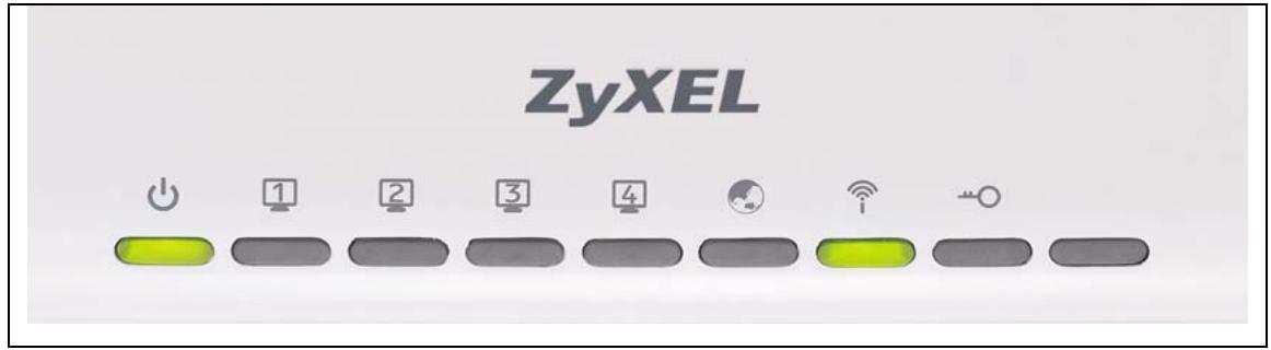 ZYXEL NBG-334W - LEDs - 1