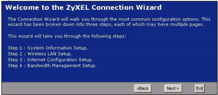 ZYXEL NBG-334W - Wizard Setup - 3