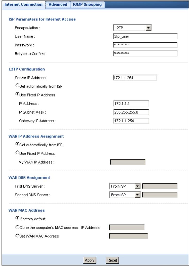 ZYXEL NBG-419N - L2TP Encapsulation - 1