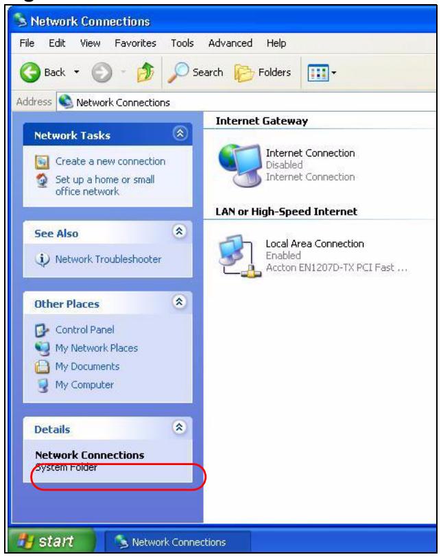 ZYXEL NBG-419N - Select My Network Places under Other Places. - 1