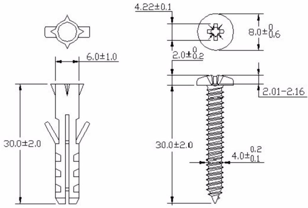 ZYXEL NBG-419N - Be careful to avoid damaging pipes or cables located inside the wall when drilling holes for the screws. - 2