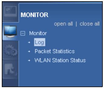 ZYXEL NBG-419N - Navigation Panel - 1