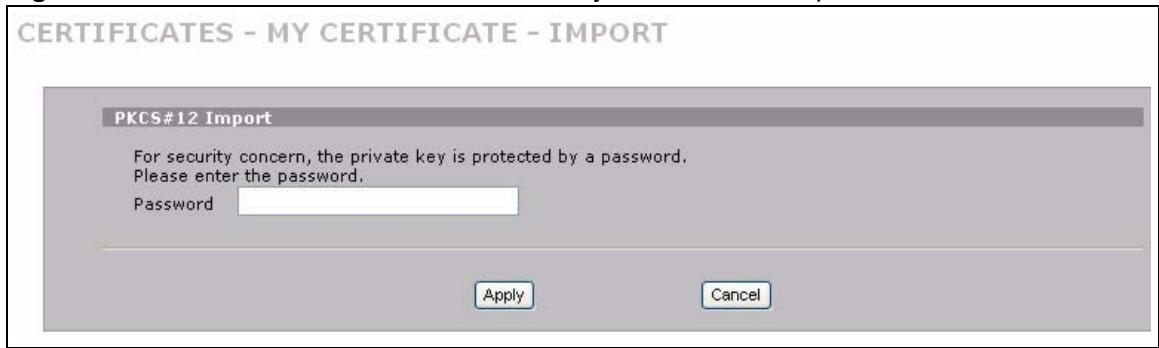 ZYXEL NBG410W3G - Certificate File Formats - 3