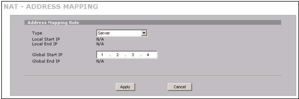 ZYXEL NBG410W3G - Forwarding Traffic from the WAN to a Local Computer - 2
