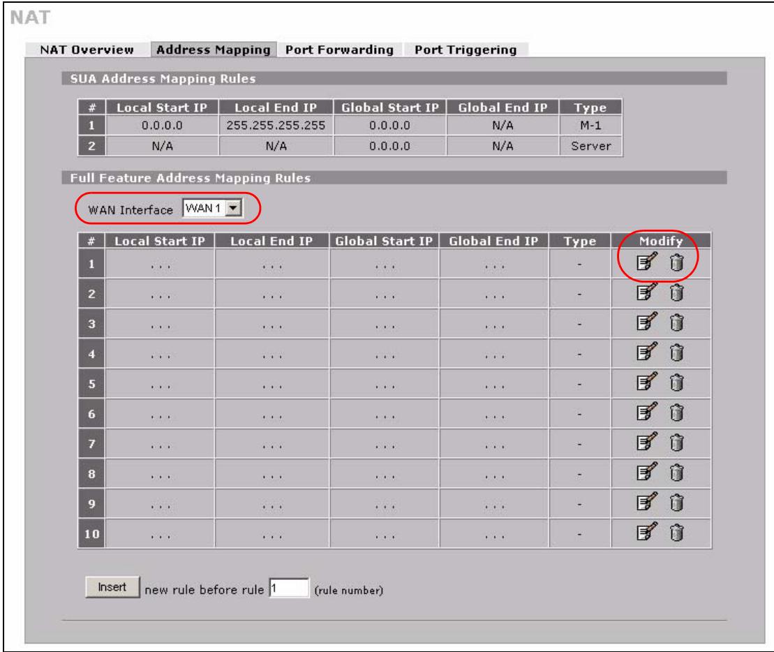 ZYXEL NBG410W3G - Public IP Address Mapping - 6