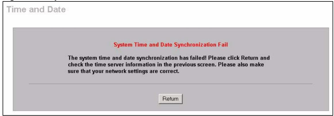 ZYXEL NBG410W3G - Time Server Synchronization - 3