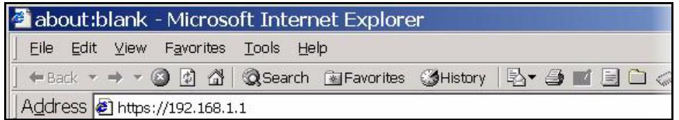 ZYXEL NBG410W3G - Using a Certificate When Accessing the ZyXEL Device Example - 1