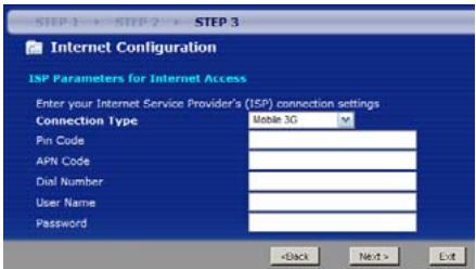 ZYXEL NBG4115 - Configurar su connexion 3G - 1