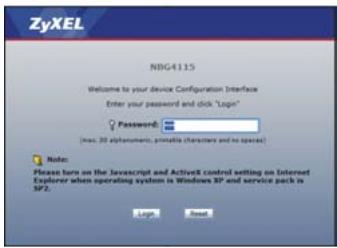 ZYXEL NBG4115 - Anslut till NBG4115 - 2
