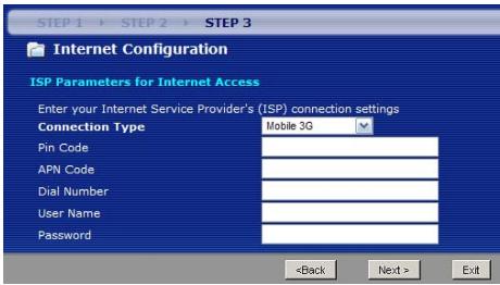 ZYXEL NBG4115 - Set Up Your 3G Connection - 1