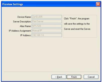 ZYXEL NPS-520 - Verktyggsinstallation i Windows - 14