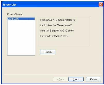ZYXEL NPS-520 - Utility Installation on Windows - 7