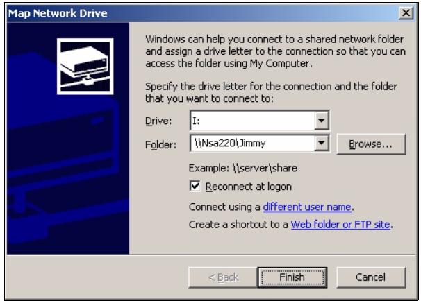ZYXEL NSA-220 - Accessing a Share From Windows Explorer - 2