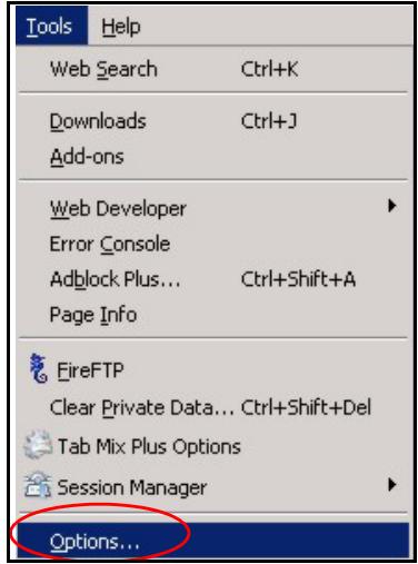ZYXEL NSA-220 - Mozilla Firefox - 1