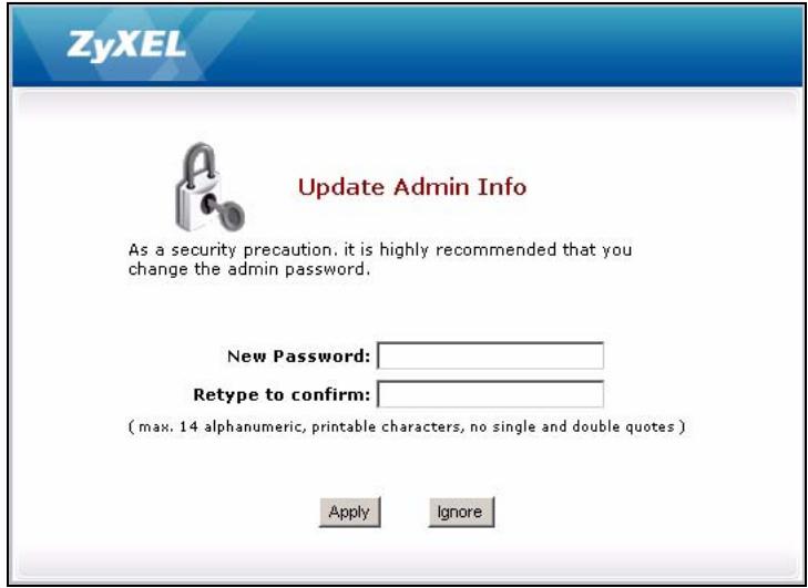 ZYXEL NSA-220 - Login - 2