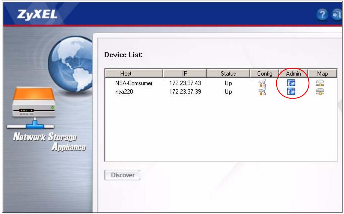 ZYXEL NSA-220 - Access the NSA Via NDU - 1