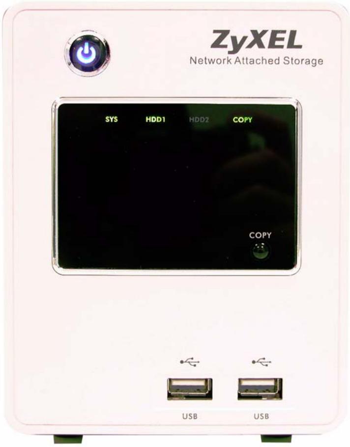 ZYXEL NSA-220 - LEDs - 1