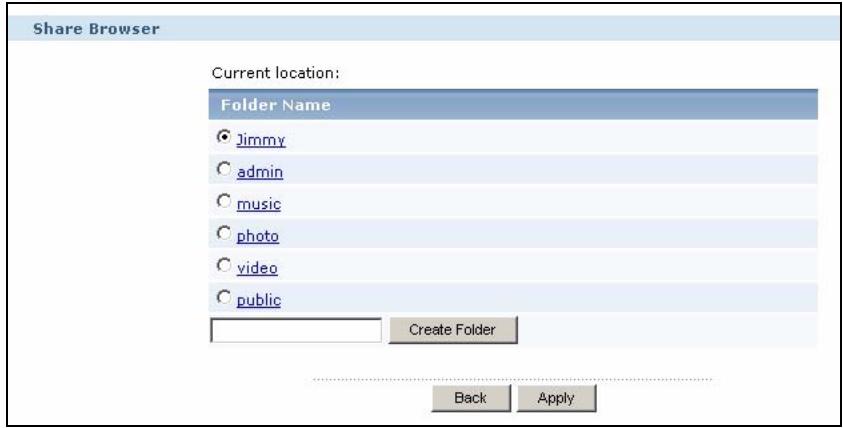 ZYXEL NSA-220 - Creating a Share - 4