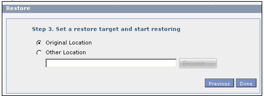 ZYXEL NSA221 - Restoring Archived Files by Backup Job - 4