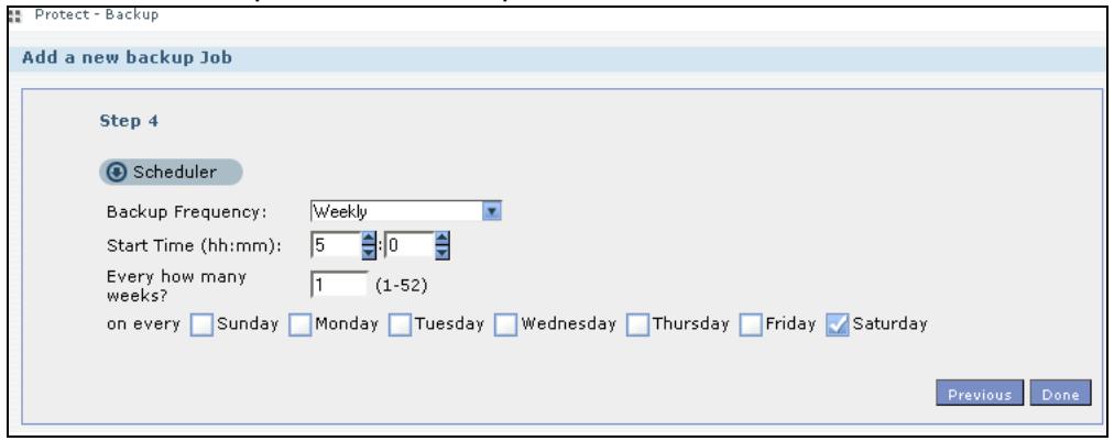 ZYXEL NSA221 - Identify the backup job and select Archive. - 4