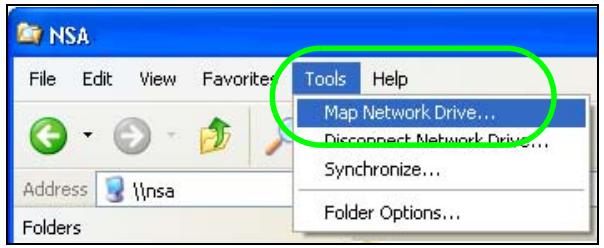 ZYXEL NSA221 - Accessing a Share From Windows Explorer - 1