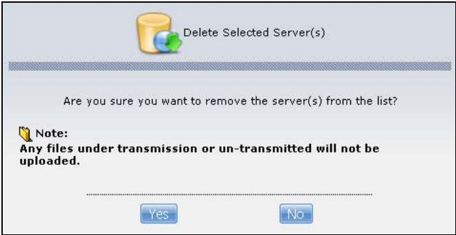 ZYXEL NSA221 - The FTP Uploadr Screen - 3