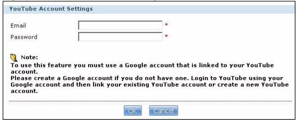 ZYXEL NSA221 - Configuring the YouTube Settings - 1