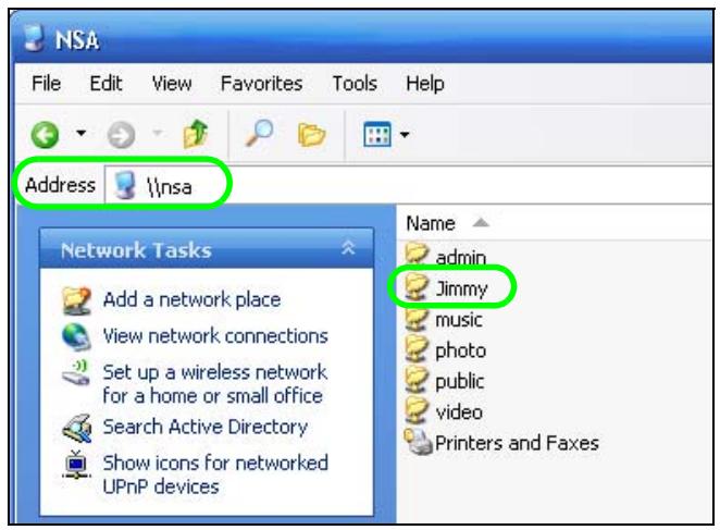 ZYXEL NSA221 - Session Example (Windows) - 1