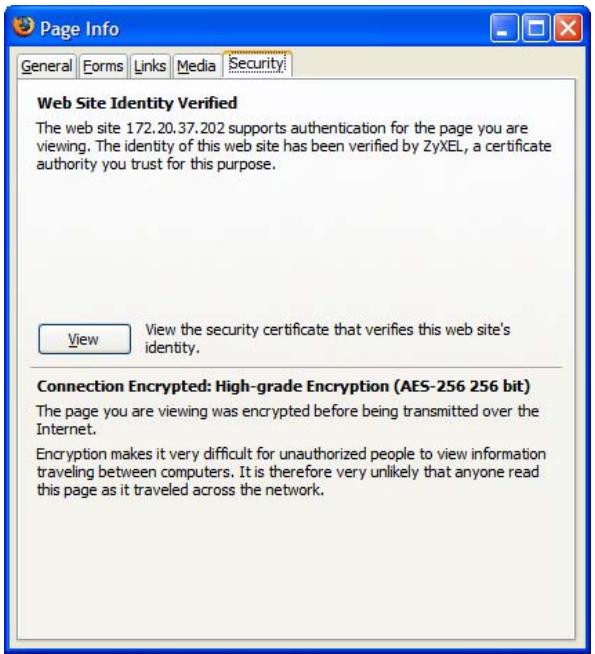 ZYXEL NSA221 - Firefox - 3