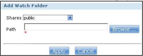 ZYXEL NSA221 - The FTP Uploadr Preferences Screen - 2