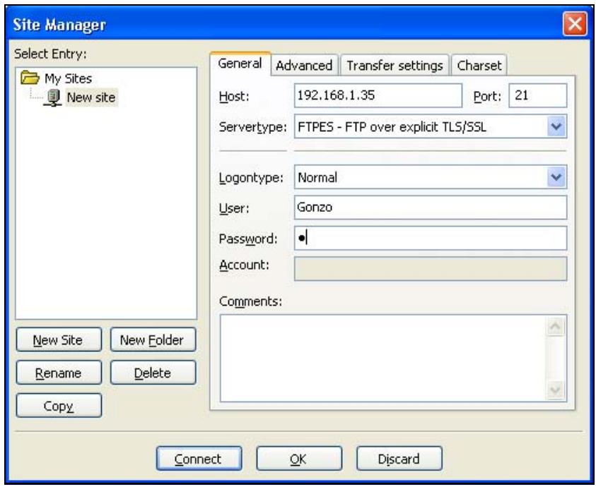 ZYXEL NSA221 - Using FTPES to Connect to the NSA - 1