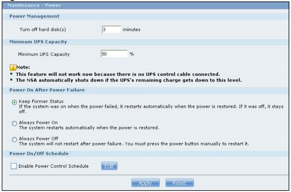 ZYXEL NSA221 - The Power Screen - 1