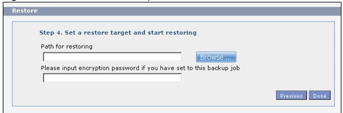 ZYXEL NSA221 - Restoring by Backup Files - 4