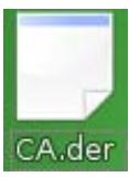 ZYXEL NSA221 - Installing a Stand-Alone Certificate File in Konqueror - 1